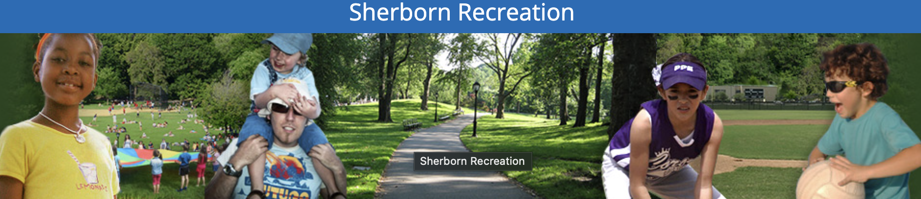 Sherborn Recreation banner