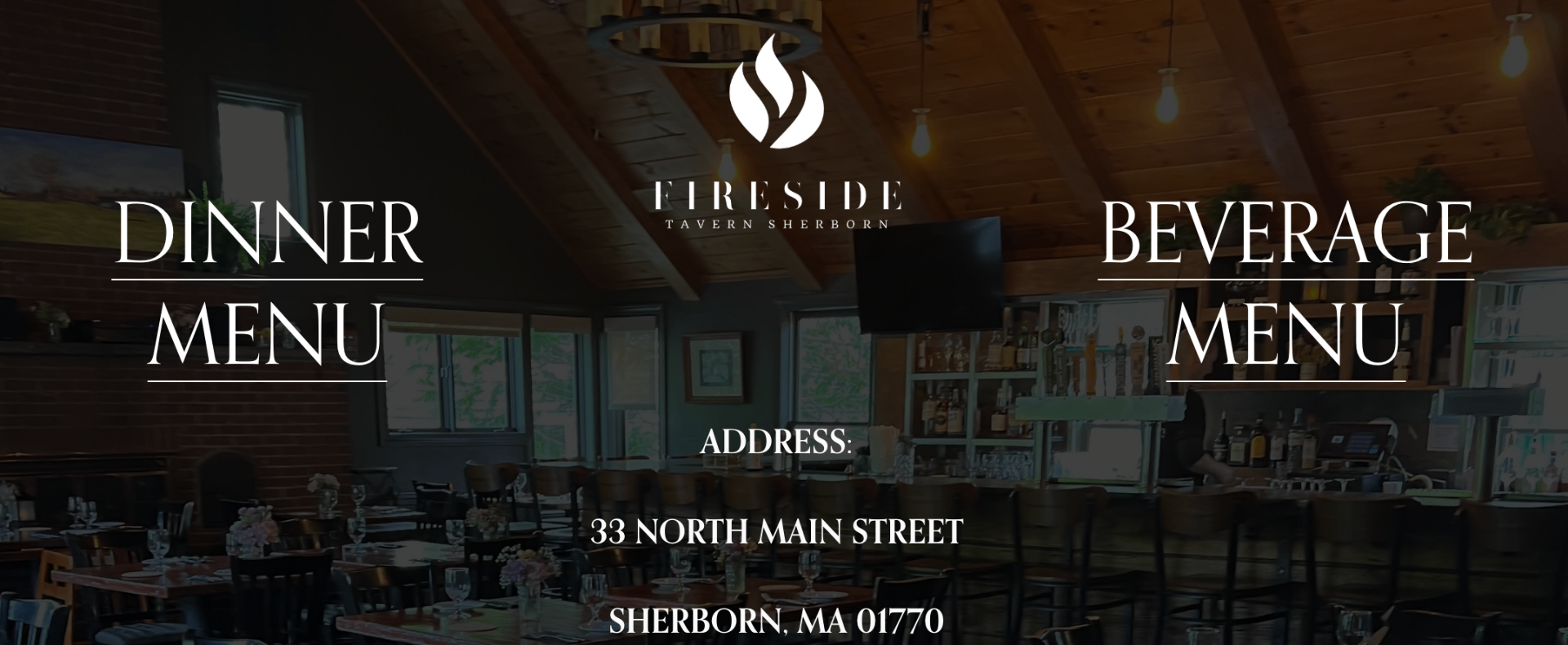 Fireside Tavern - 33 North Main Street, Sherborn, MA